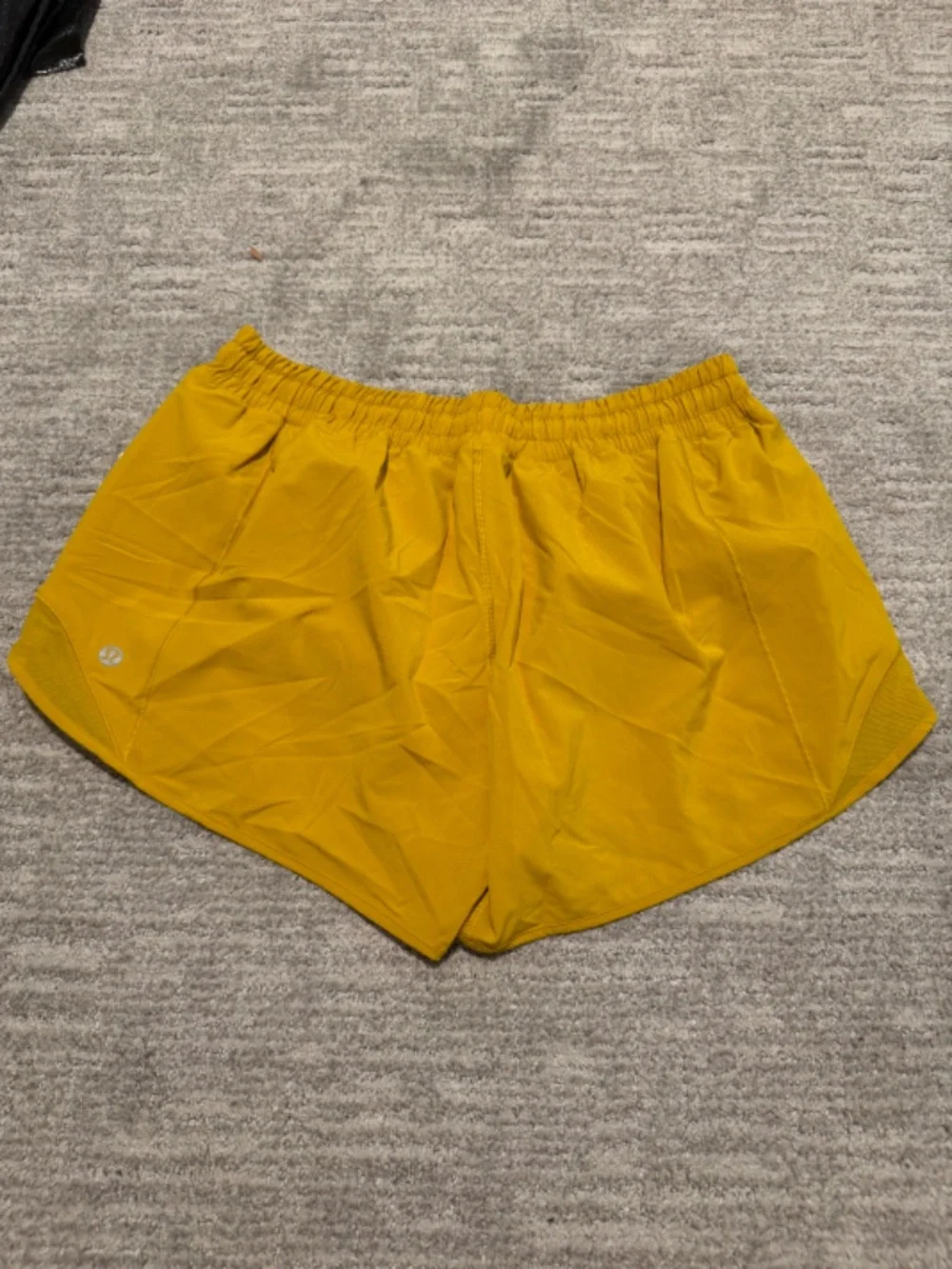 lululemon athletica Women's Yellow Running Shorts